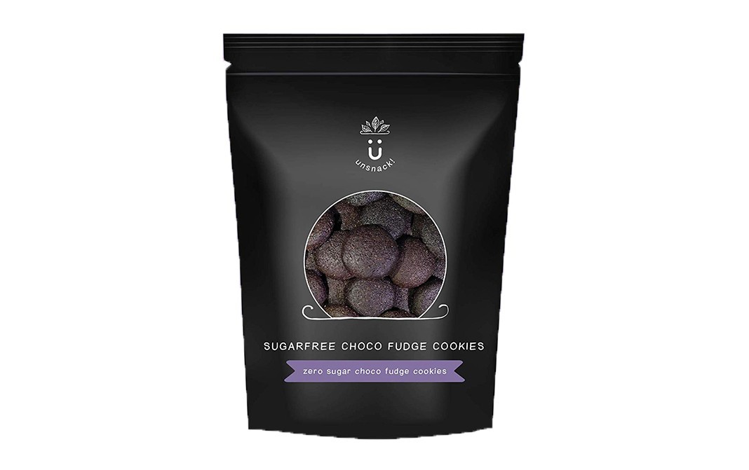 Unsnack Sugarfree Choco Fudge Cookies    Pack  400 grams
